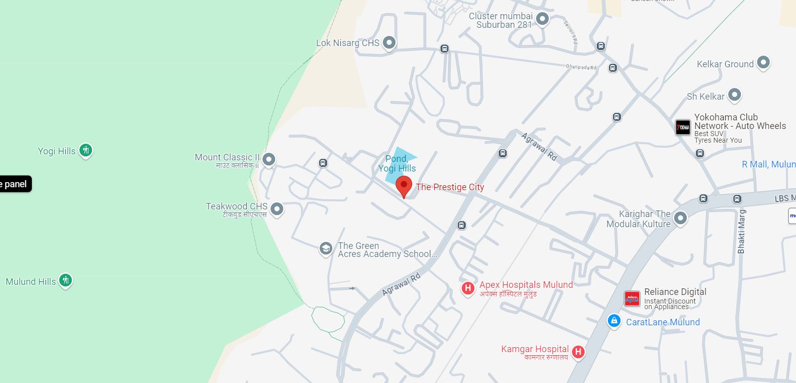 Map of the Location